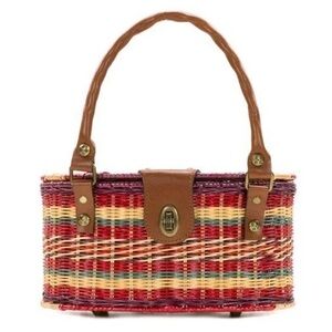 adorable Patricia Nash Majadas Basket Bag
